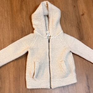 Baby Gap zip up sweater